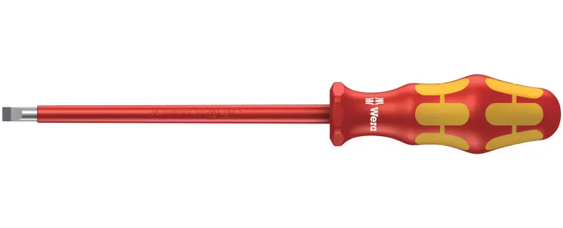 Wera 006125 Elektrikársky skrutkovač Kraftform Plus 1,2x6,5x150 mm typ 160 aj VDE izolovaný (W05006125001)
