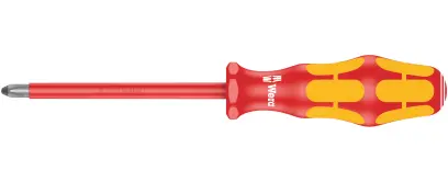 Wera 006154 Elektrikársky skrutkovač Kraftform Plus PH 2x100 mm typ 162 aj VDE (W05006154001)