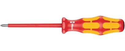 Wera 006160 Elektrikársky skrutkovač Kraftform Plus PZ 0x80 mm typ 165 aj VDE (W05006160001)