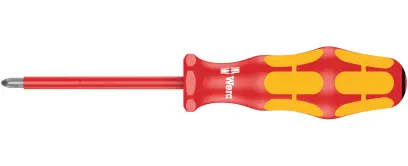 Wera 006162 Elektrikársky skrutkovač Kraftform Plus PZ 1x80 mm typ 165 aj VDE (W05006162001)