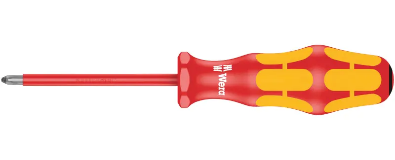 Wera 006162 Elektrikársky skrutkovač Kraftform Plus PZ 1x80 mm typ 165 aj VDE (W05006162001)