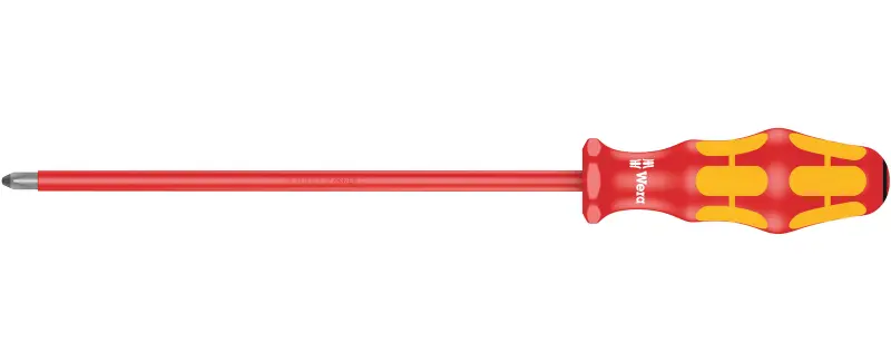 Wera 006165 Elektrikársky skrutkovač Kraftform Plus PZ 2x200 mm typ 165 aj VDE (W05006165001)