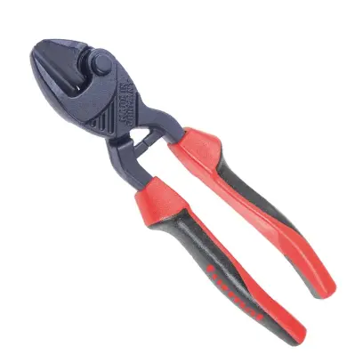 Kompaktné pákové nožnice FORMAT, rukoväte s viaczložkovými plastovými návlekmi (190 mm) (EDE56370190)