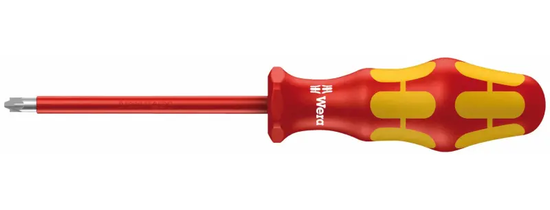 Wera 006191 Elektrikársky skrutkovač Kraftform Plus PZ/S 2x100 mm typ 165 i VDE (W05006191001)