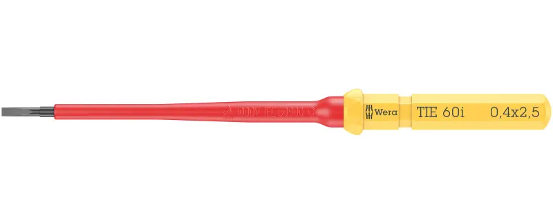 Wera 006500 Výmenná skrutkovacia čepeľ SL Kraftform Kompakt VDE 60 aj 0,4 x 2,5 x 157 mm TIE (W05006500001)