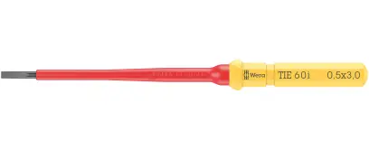 Wera 006501 Výmenná skrutkovacia čepeľ SL Kraftform Kompakt VDE 60 aj 0,5 x 3,0 x 157 mm TIE (W05006501001)