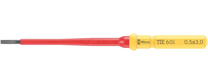 Wera 006501 Výmenná skrutkovacia čepeľ SL Kraftform Kompakt VDE 60 aj 0,5 x 3,0 x 157 mm TIE (W05006501001)
