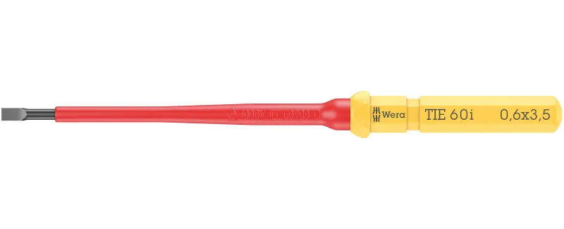 Wera 006502 Výmenná skrutkovacia čepeľ SL Kraftform Kompakt VDE 60 aj 0,6 x 3,5 x 157 mm TIE (W05006502001)