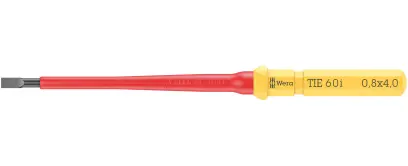 Wera 006503 Výmenná skrutkovacia čepeľ SL Kraftform Kompakt VDE 60 aj 0,8 x 4,0 x 157 mm TIE (W05006503001)