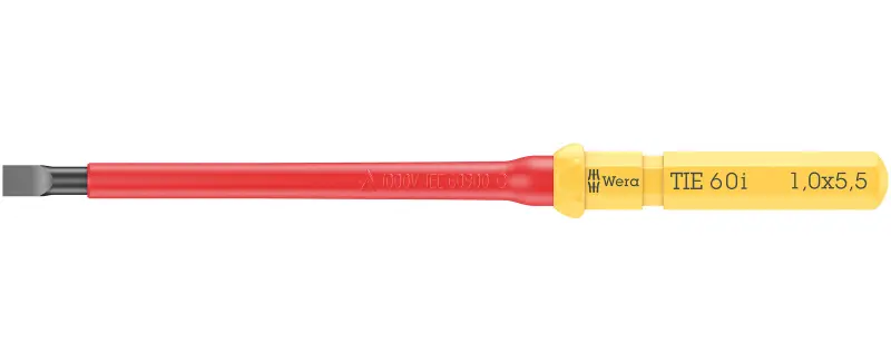 Wera 006504 Výmenná skrutkovacia čepeľ SL Kraftform Kompakt VDE 60 aj 1,0 x 5,5 x 157 mm TIE (W05006504001)