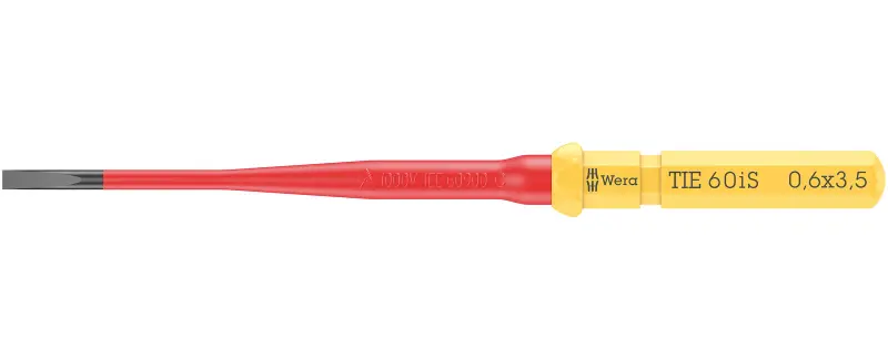 Wera 006506 Výmenná skrutkovacia čepeľ SL Kraftform Kompakt VDE 60 iS 0,6 x 3,5 x 157 mm TIE (W05006506001)