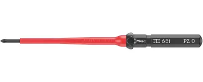 Wera 006523 Výmenná skrutkovacia čepeľ PZ Kraftform Kompakt VDE 65 aj PZ 0 x 157 mm TIE (W05006523001)
