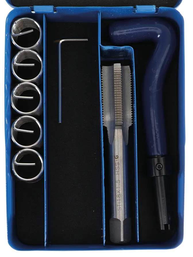 Sada pro opravu závitůů M18 x 1,5 mm BGS109433 (7 dílů) (BGS109433)