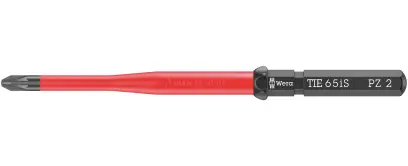Wera 006527 Výmenná skrutkovacia čepeľ PZ Kraftform Kompakt VDE 65 iS PZ 2 x 157 mm TIE (W05006527001)