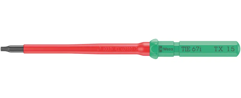 Wera 006535 Výmenná skrutkovacia čepeľ TX Kraftform Kompakt VDE 67 aj TORX 15 x 157 mm TIE (W05006535001)