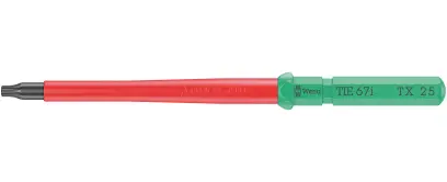 Wera 006537 Výmenná skrutkovacia čepeľ TX Kraftform Kompakt VDE 67 aj TORX 25 x 157 mm TIE (W05006537001)