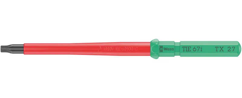 Wera 006538 Výmenná skrutkovacia čepeľ TX Kraftform Kompakt VDE 67 aj TORX 27 x 157 mm TIE (W05006538001)