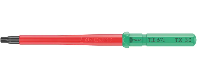 Wera 006539 Výmenná skrutkovacia čepeľ TX Kraftform Kompakt VDE 67 aj TORX 30 x 157 mm TIE (W05006539001)