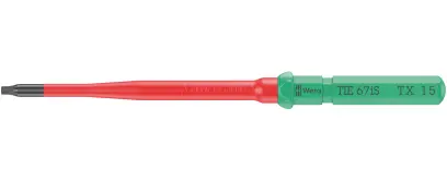 Wera 006540 Výmenná skrutkovacia čepeľ TX Kraftform Kompakt VDE 67 iS TORX 15 x 157 mm TIE (W05006540001)