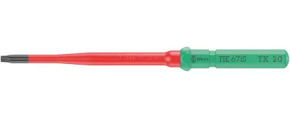 Wera 006541 Výmenná skrutkovacia čepeľ TX Kraftform Kompakt VDE 67 iS TORX 20 x 157 mm TIE (W05006541001)