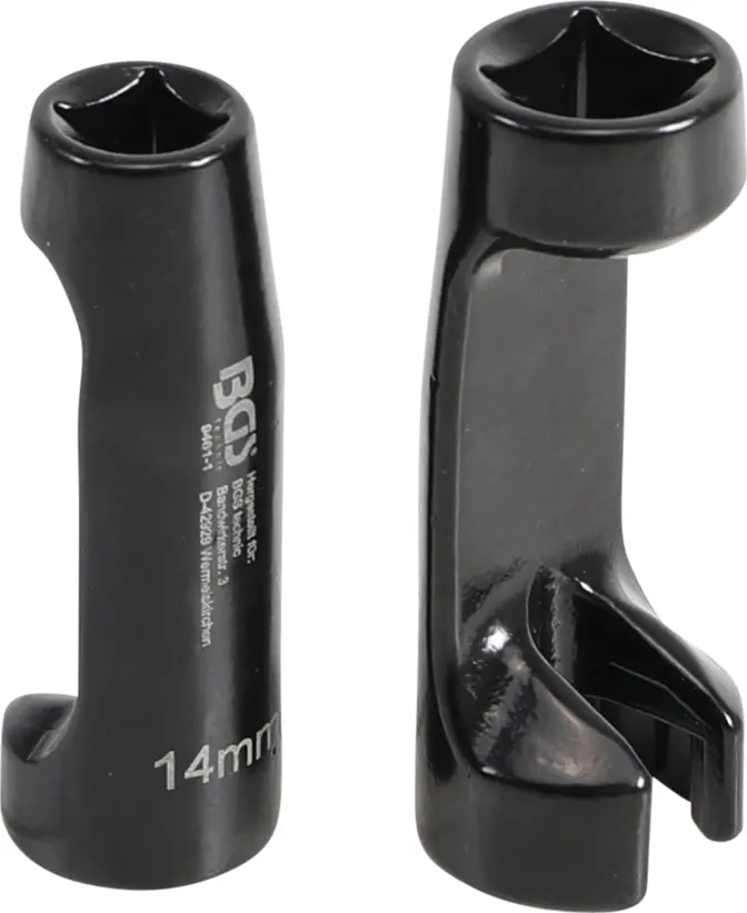Klíče na palivové potrubí 3/8" 14 mm a 1/2" 17 mm BGS109461 Sada 2 díly pro BMW (BGS109461)