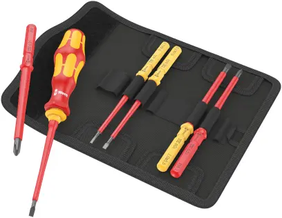 Wera 006600 Výmenné skrutkovacie čepele Kraftform Kompakt VDE 7 Universal 1 TIE - 7 dielov (W05006600001)