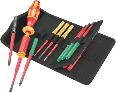 Wera 006605 Skrutkovacie čepele a momentový skrutkovač Kraftform Kompakt VDE 15 Torque 1,2 ÷ 3,0 Nm extra slim 1 TIE - 15 dielov (W05006605001)