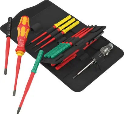 Wera 006608 Výmenné skrutkovacie čepele Kraftform Kompakt VDE 16 extra slim 1 TIE - 16 dielov (W05006608001)