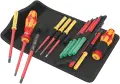 Wera 006611 Ručné držiaky a výmenné skrutkovacie čepele Kraftform Kompakt VDE 17 Universal 1 Tool Finder TIE - 17 dielov (W05006611001)
