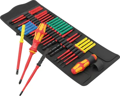 Wera 006617 Rukoväte Kraftform Kompakt VDE Big Pack 1 s výmennými čepeľami - 26 dielov (W05006617001)