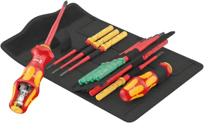 Wera 006641 Výmenné skrutkovacie čepele Kraftform Kompakt Turbo aj Imperial 1 TIE - 16 dielov (W05006641001)