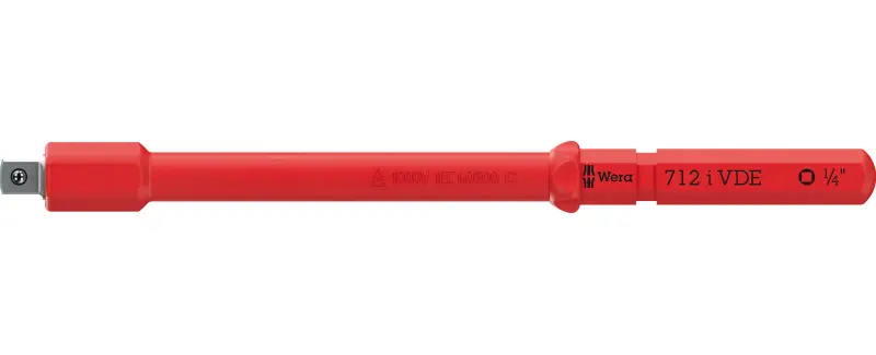 Wera 006642 Izolovaný adaptér na hlavicu 1/4" Kraftform Kompakt A VDE 712 i (W05006642001)
