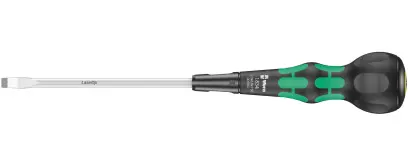 Wera 007901 Plochý skrutkovač Kraftform Ball-Grip typ 1834, dielenská čepeľ, 1 x 6 x 150 mm (W05007901001)