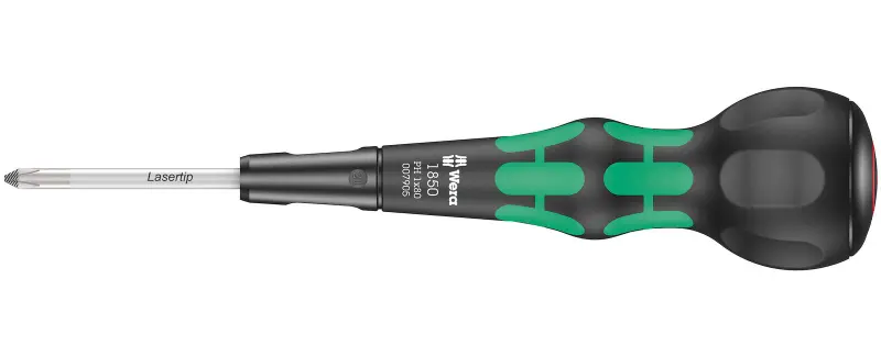 Wera 007905 Krížový skrutkovač PH Kraftform Ball-Grip typ 1850, PH 1 x 80 mm (W05007905001)
