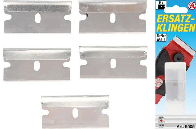 čepel pro škrabku BGS 85816 sada 5 dílů (BGS109505)