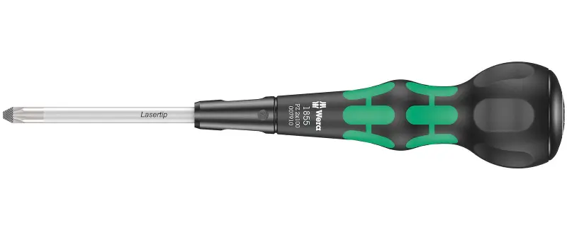 Wera 007910 Krížový skrutkovač PZ Kraftform Ball-Grip typ 1855, PZ 2 x 100 mm (W05007910001)