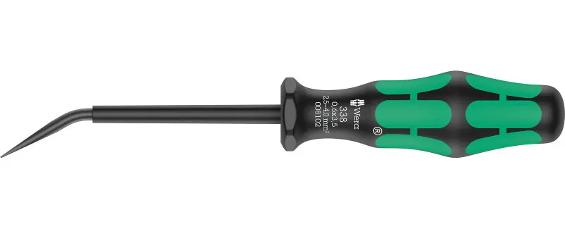 Wera 008102 Nástroj 0,6x3,5x81 mm na ovládanie radových svoriek. Typ 338 (W05008102001)