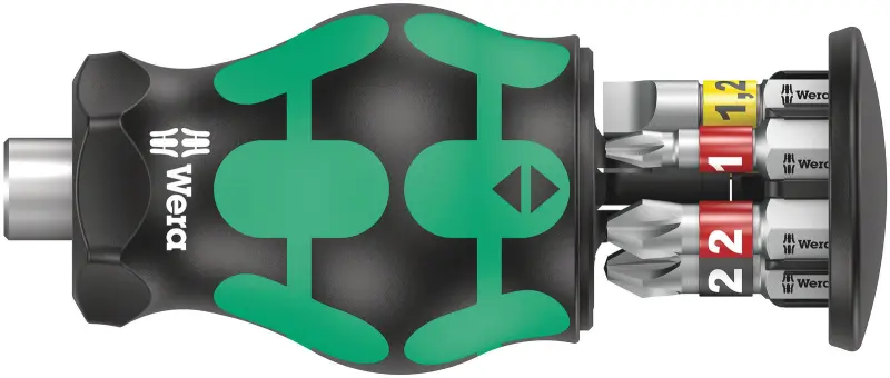 Wera 008874 Držiak bitov Kraftform Kompakt Stubby so zásobníkom 2 - 6 dielov (W05008874001)