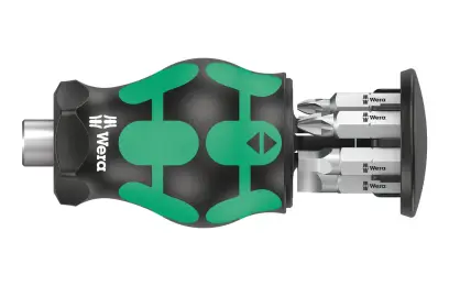 Wera 008878 Držiak bitov 1/4" Kraftform Kompakt Stubby 5 so zásobníkom - 6 dielov (W05008878001)