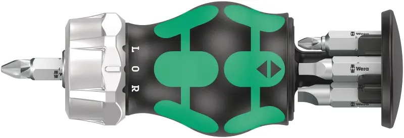 Wera 008886 Račňový skrutkovač Kraftform Kompakt Stubby Magazin RA 4 - 6 dielov (W05008886001)