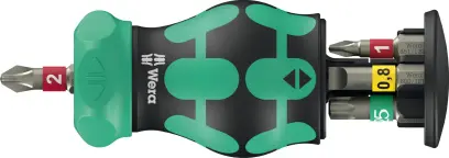 Wera 008891 Račňový skrutkovač Kraftform Kompakt Stubby Magazin RA 1 - 6 dielov (W05008891001)
