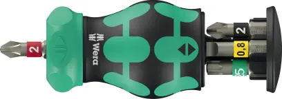 Wera 008892 Račňový skrutkovač Kraftform Kompakt Stubby Magazin RA 2 - 6 dielov (W05008892001)