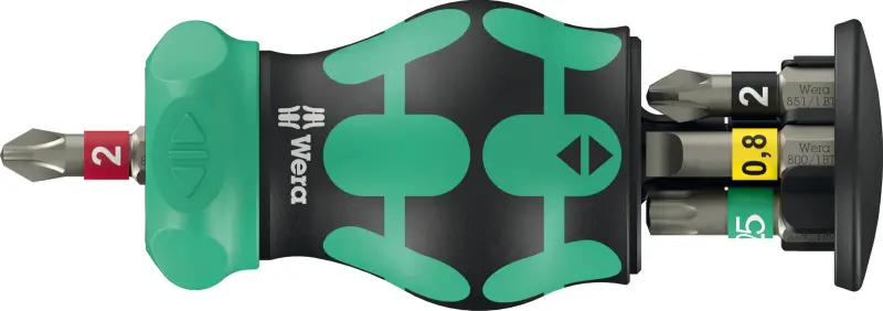 Wera 008892 Račňový skrutkovač Kraftform Kompakt Stubby Magazin RA 2 - 6 dielov (W05008892001)