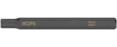 Wera 018152 Skrutkovací bit Hex-Plus 4 mm pre rázové skrutkovače 840 S (W05018152001)