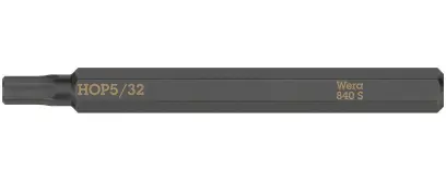 Wera 018155 Skrutkovací bit Hex-Plus 5/32" pre rázové skrutkovače 840 S, palcový (W05018155001)