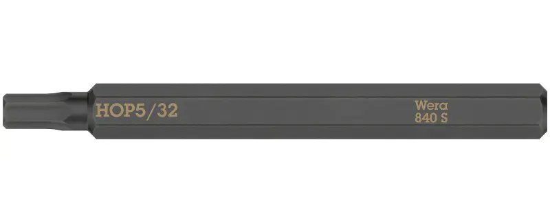 Wera 018155 Skrutkovací bit Hex-Plus 5/32" pre rázové skrutkovače 840 S, palcový (W05018155001)