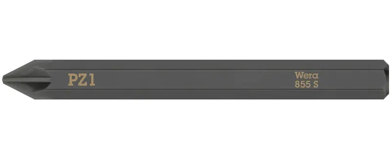 Wera 018163 Skrutkovací bit PZ 1 pre rázové skrutkovače 851 S (W05018163001)