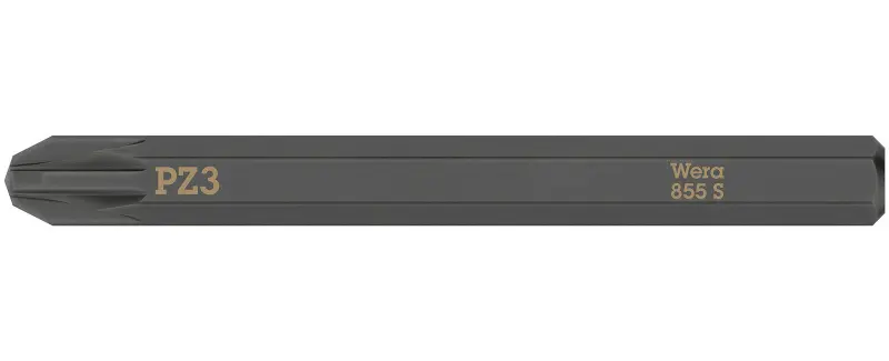 Wera 018165 Skrutkovací bit PZ 3 pre rázové skrutkovače 855 S (W05018165001)