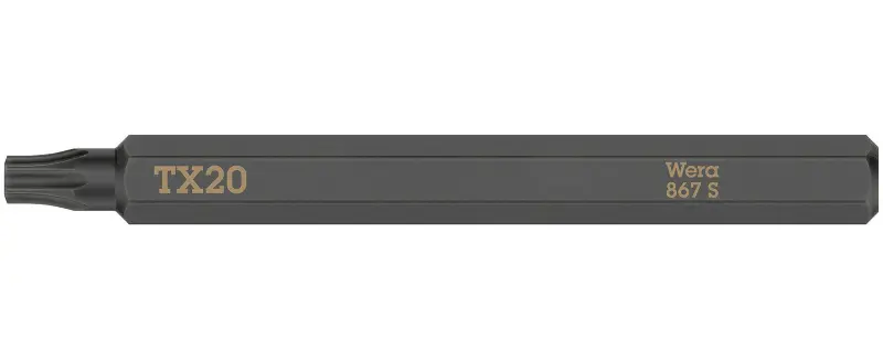 Wera 018167 Skrutkovací bit TX 20 pre rázové skrutkovače 867 S (W05018167001)