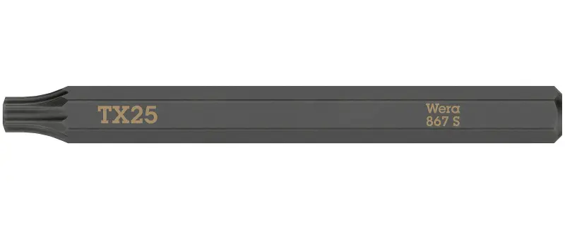 Wera 018168 Skrutkovací bit TX 25 pre rázové skrutkovače 867 S (W05018168001)
